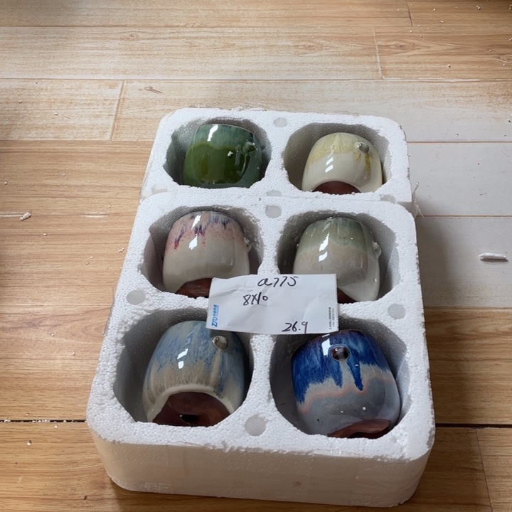 粗陶多肉花盆微瑕775