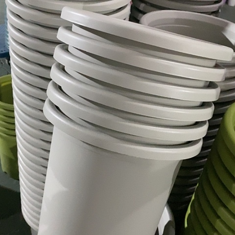 树脂微瑕7号6个无托灰白