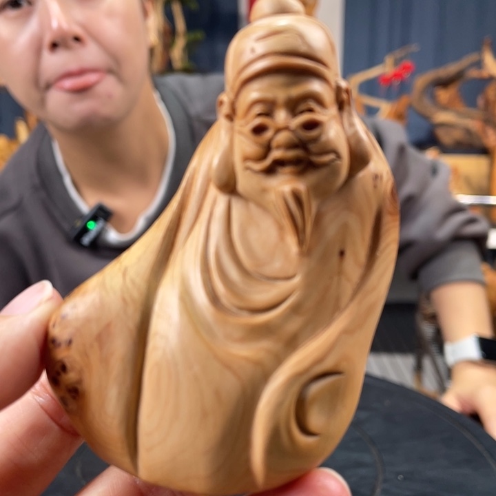柏木（崖柏）手把件
