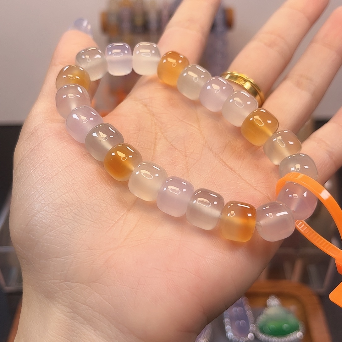 玛瑙/玉髓未镶嵌颈饰