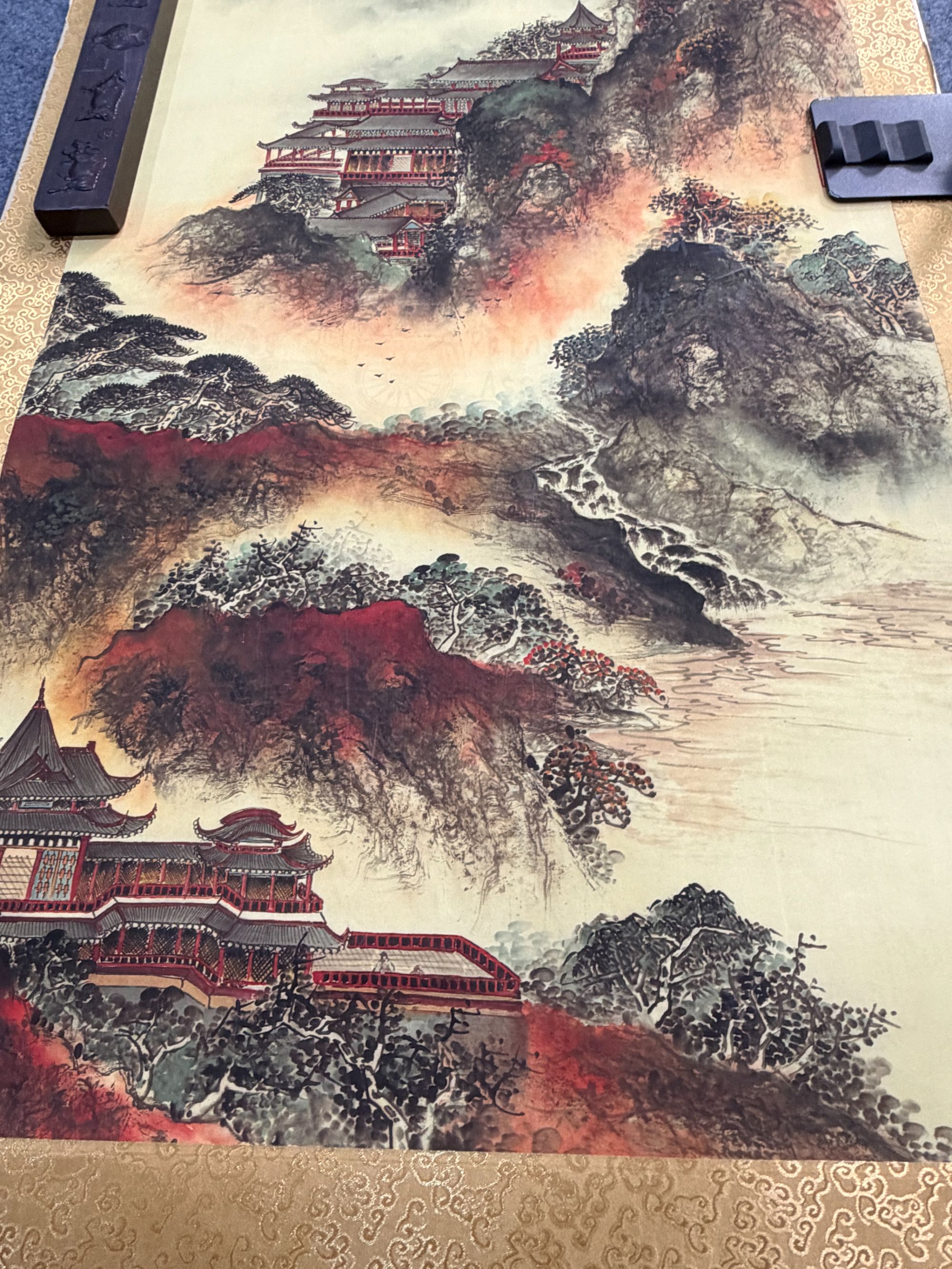 中堂 意境悠然 仇