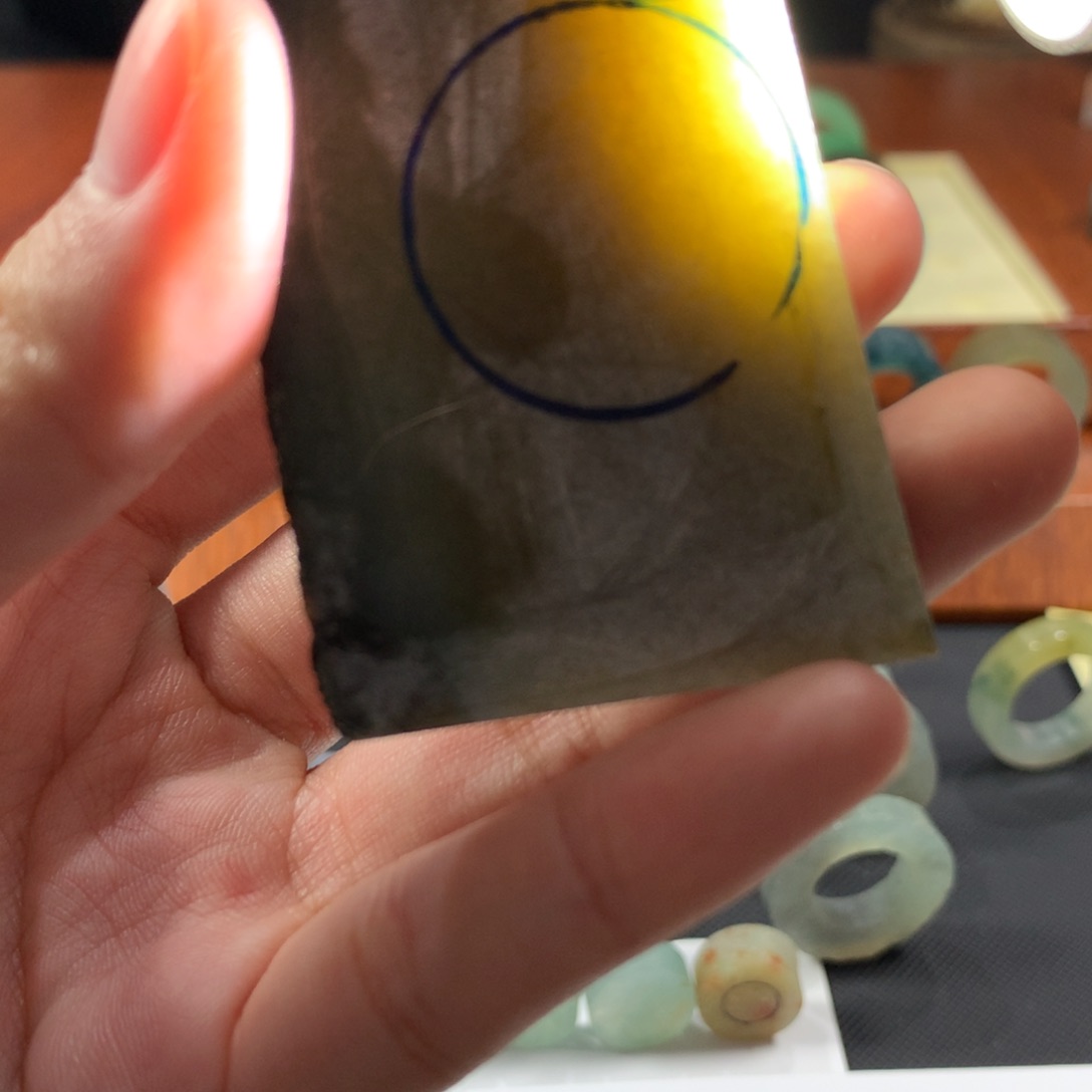 定制翡翠未镶嵌打****儿