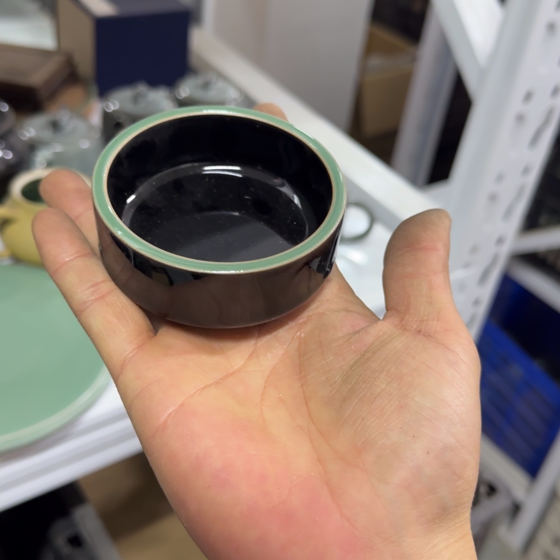 小金茶具青瓷茶器