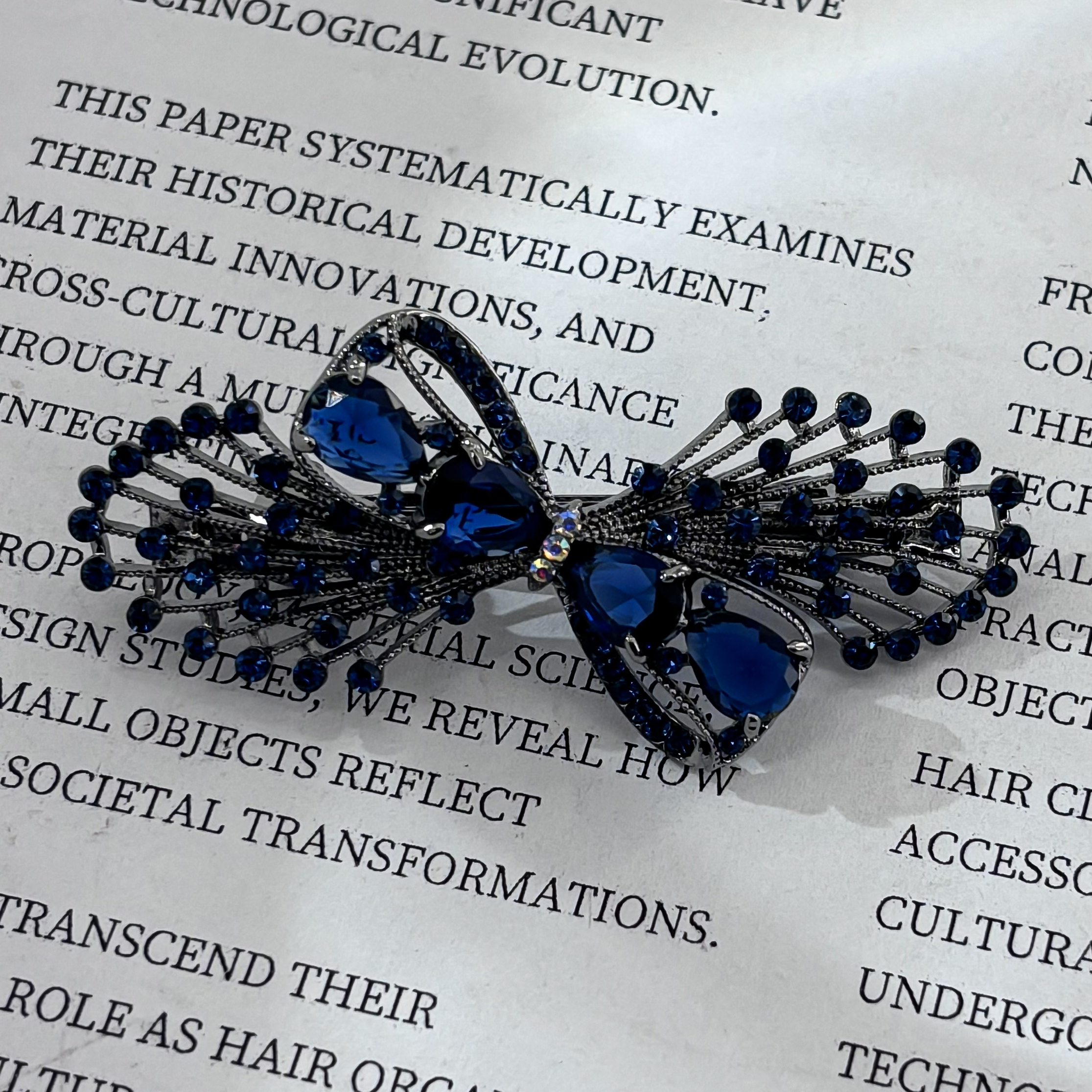 2005蓝色蝴蝶结弹夹