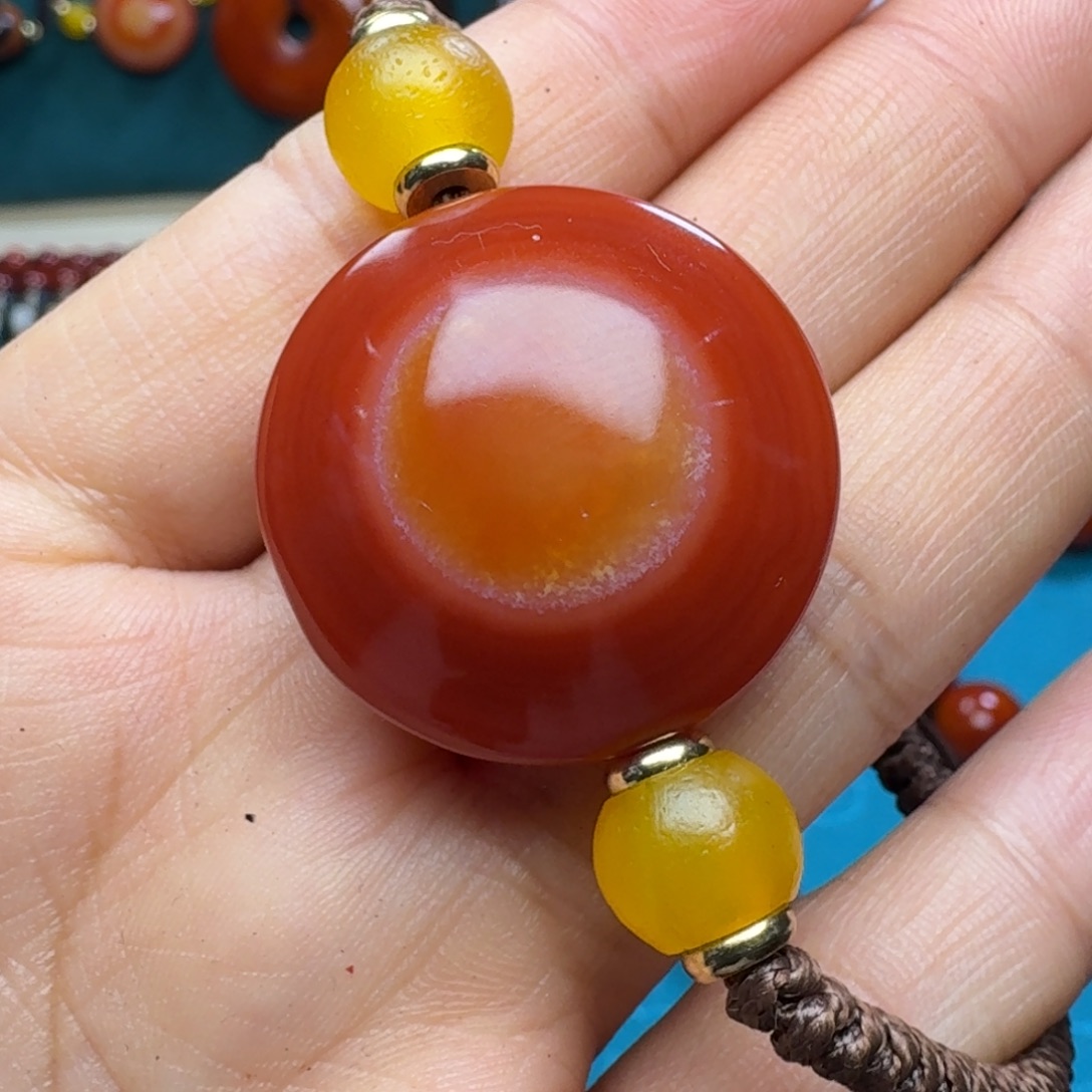 玛瑙/玉髓未镶嵌项链