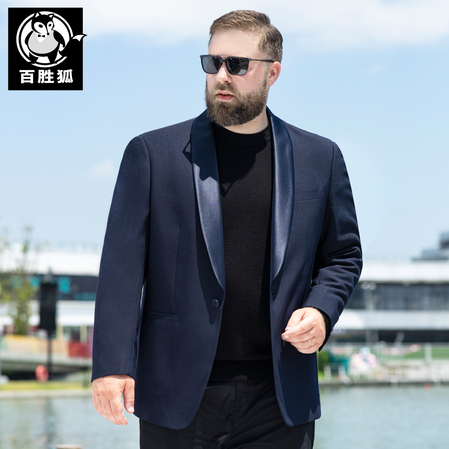 青果领商务秋冬小西装春季西服上装长袖正肩袖修身型秋季薄款春秋