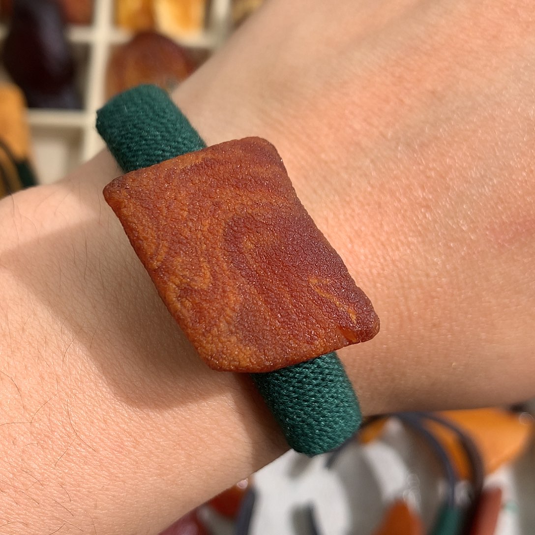 蜜蜡裸石未镶嵌你 