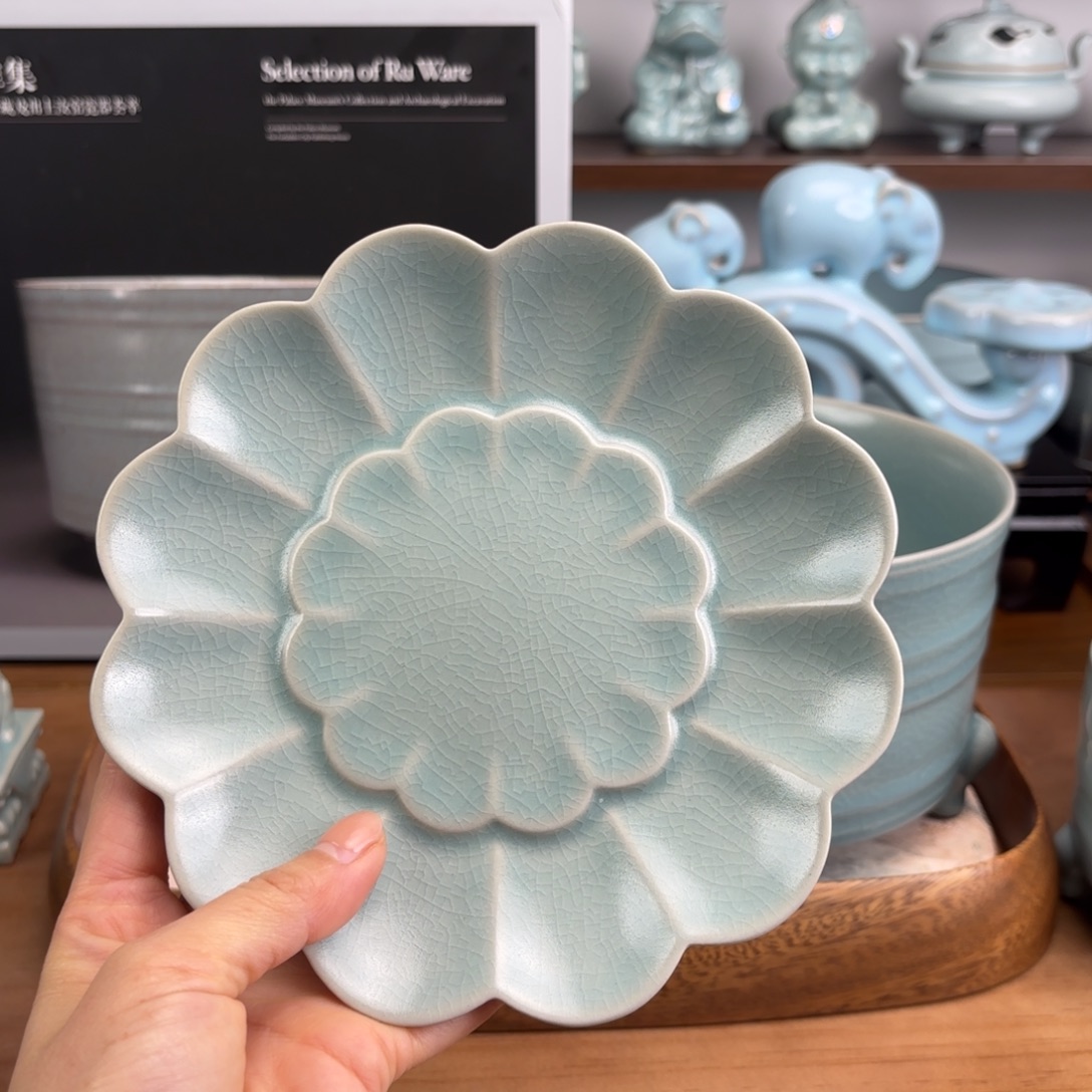 仿古釉新品壶承一级品