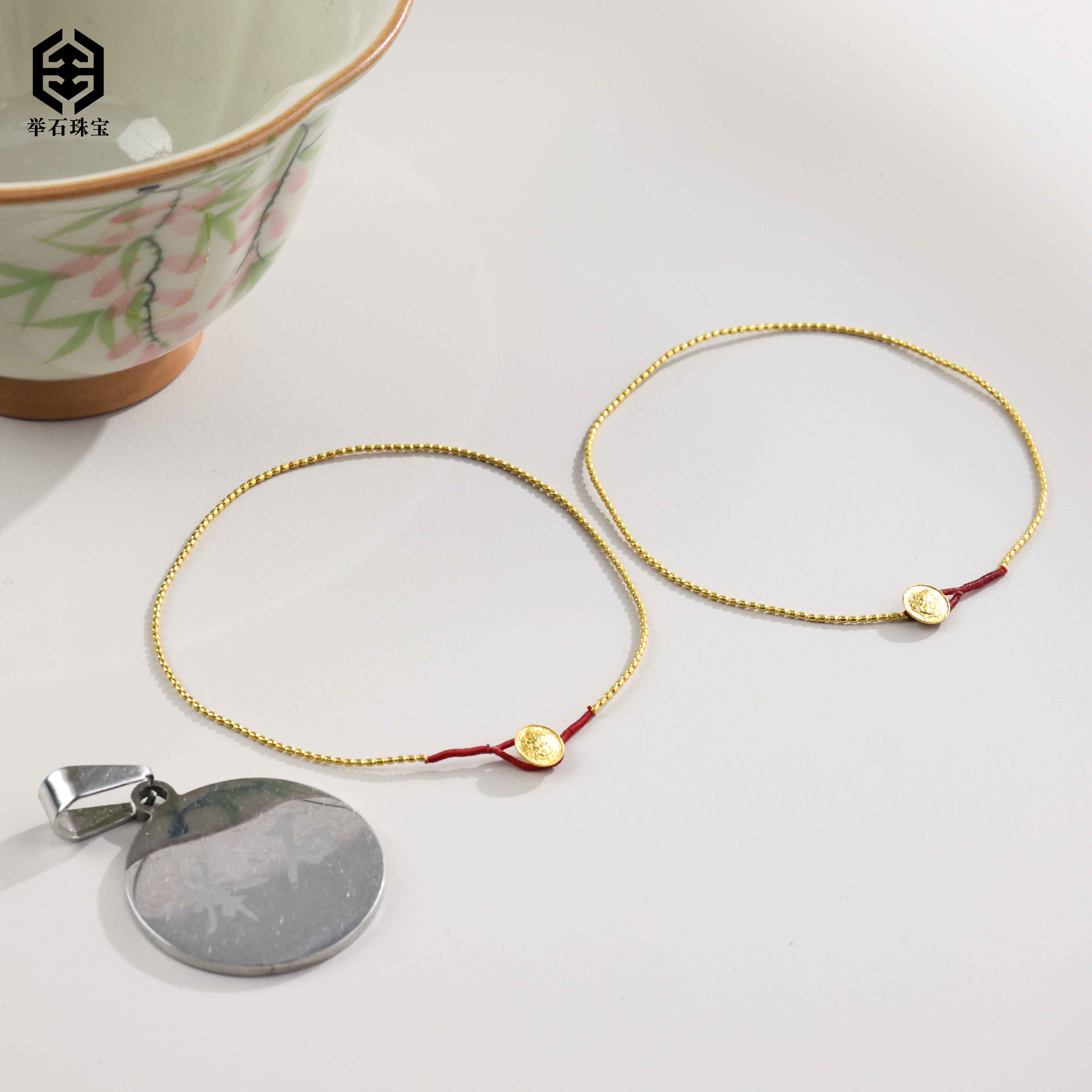 【举石臻品】TH1124-405-0142个性手绳18k(一件/多样性发/自选）F