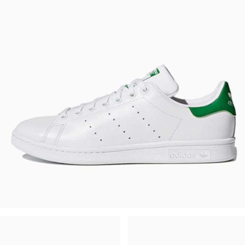 【A类微瑕】Adidas三叶草情侣款牛皮时尚休闲板鞋 M20324