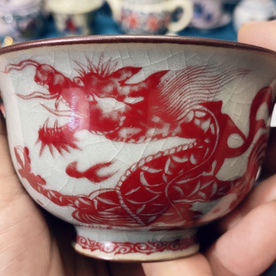 【闪购商品】景德镇陶瓷主人杯123444