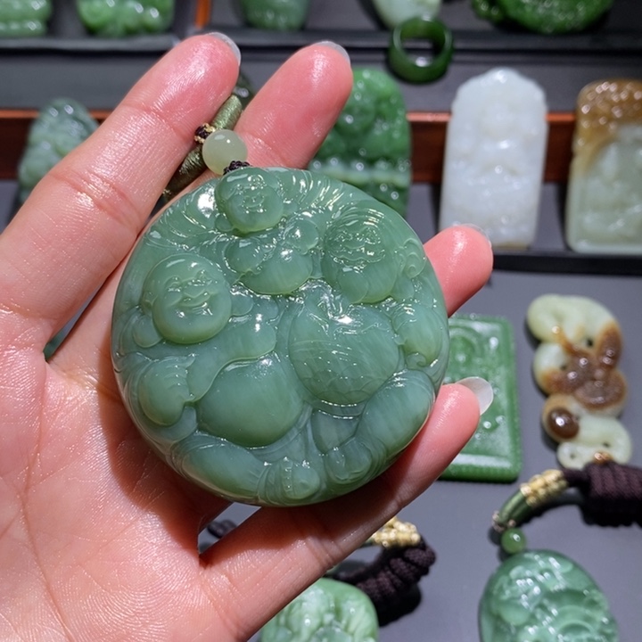 和田玉挂件未镶嵌