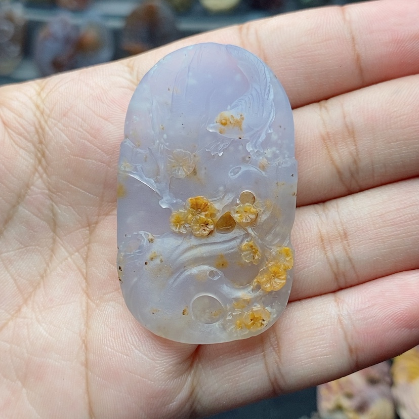 【闪购商品】未镶嵌定制玛瑙吊坠