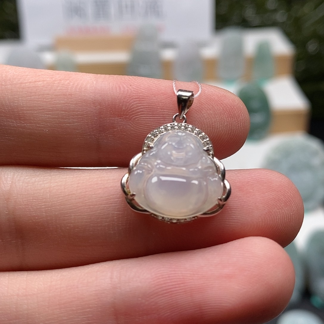 翡翠颈饰未镶嵌08佛公