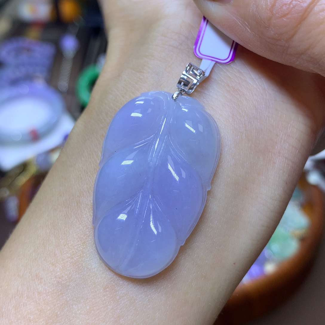 【闪购商品】翡翠颈饰18K金镶嵌翡翠