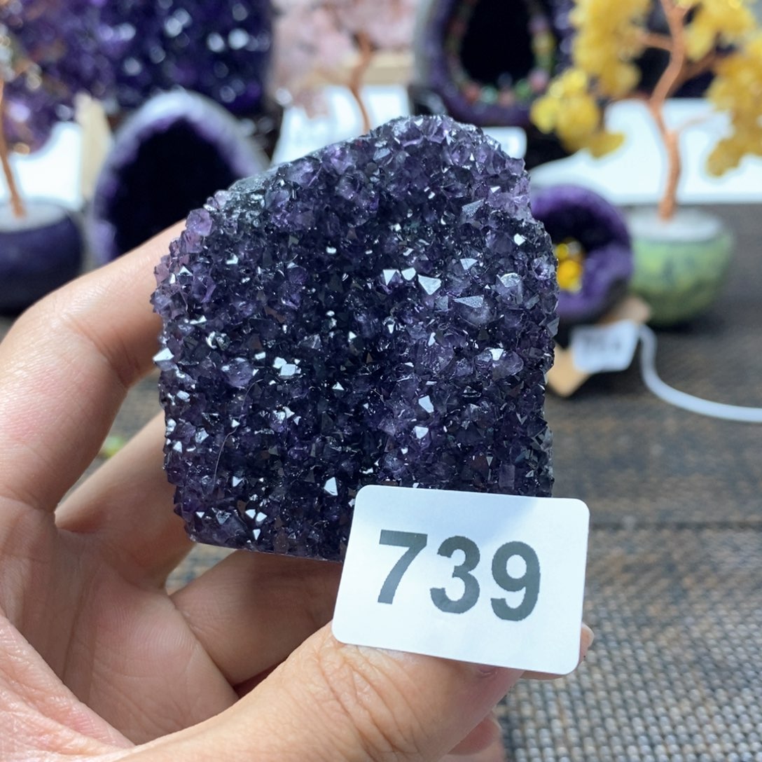 紫晶大型摆件（非配饰）未镶嵌