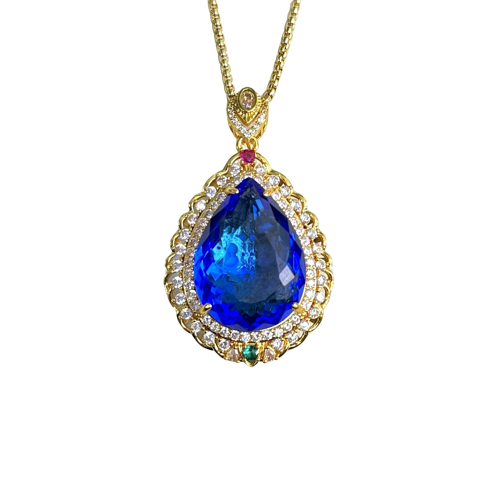 【小天总专属】X002 轻奢蓝吊坠 多样性发其一