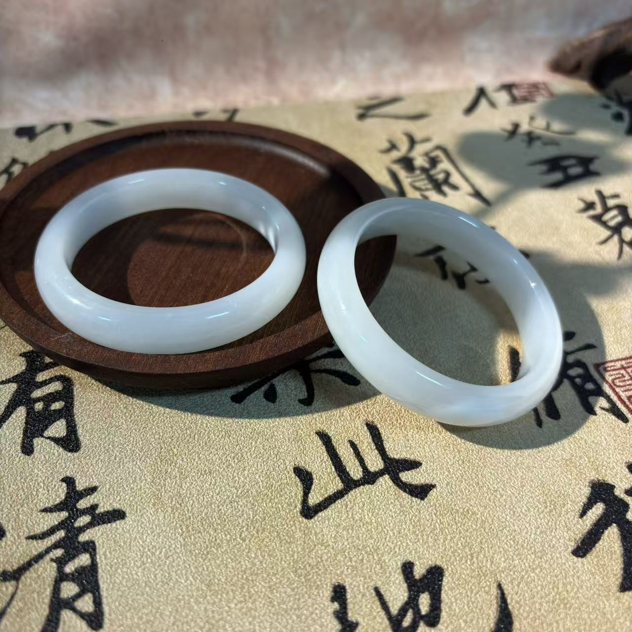 和田玉正圈手镯*（多样性发一件）