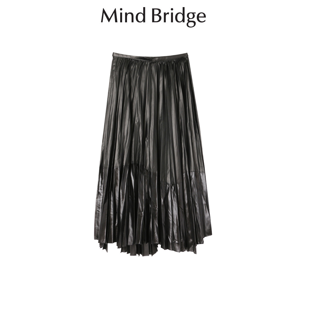 Mind Bridge/心桥 高腰百搭休闲半裙显瘦半身裙MB484-MVSK722C