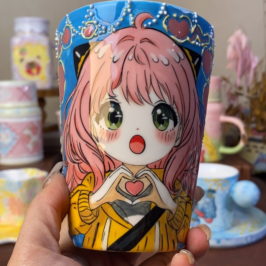 杯景德镇手绘水杯