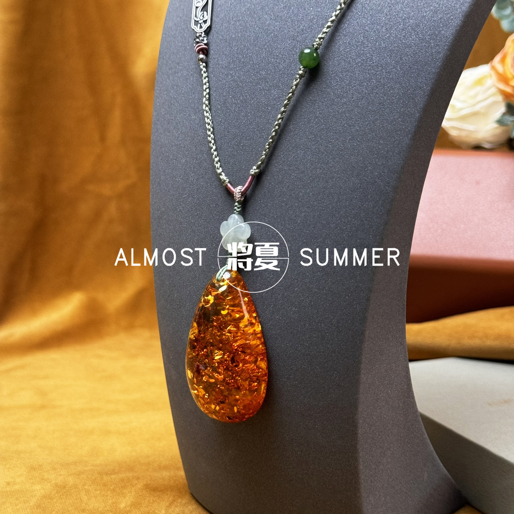 合金吊坠 【一花一世界大吊坠】将夏