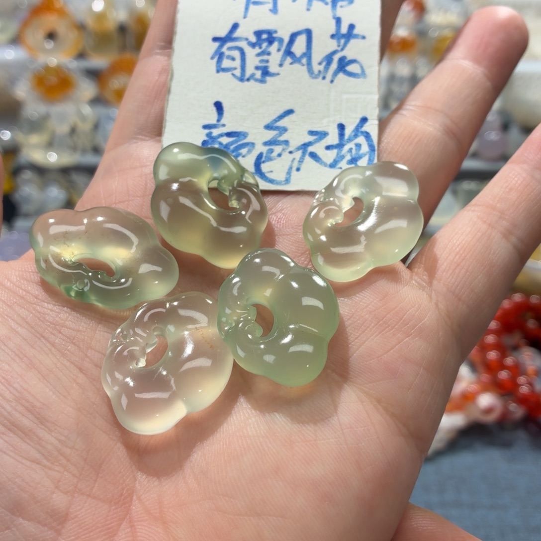 玛瑙/玉髓未镶嵌吊坠(不含链)