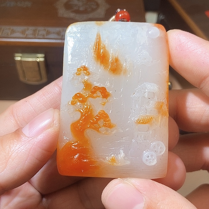 和田玉颈饰未镶嵌HX