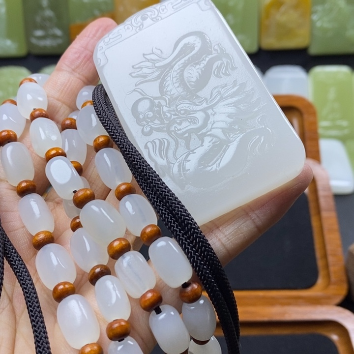 石材生肖牌子一套