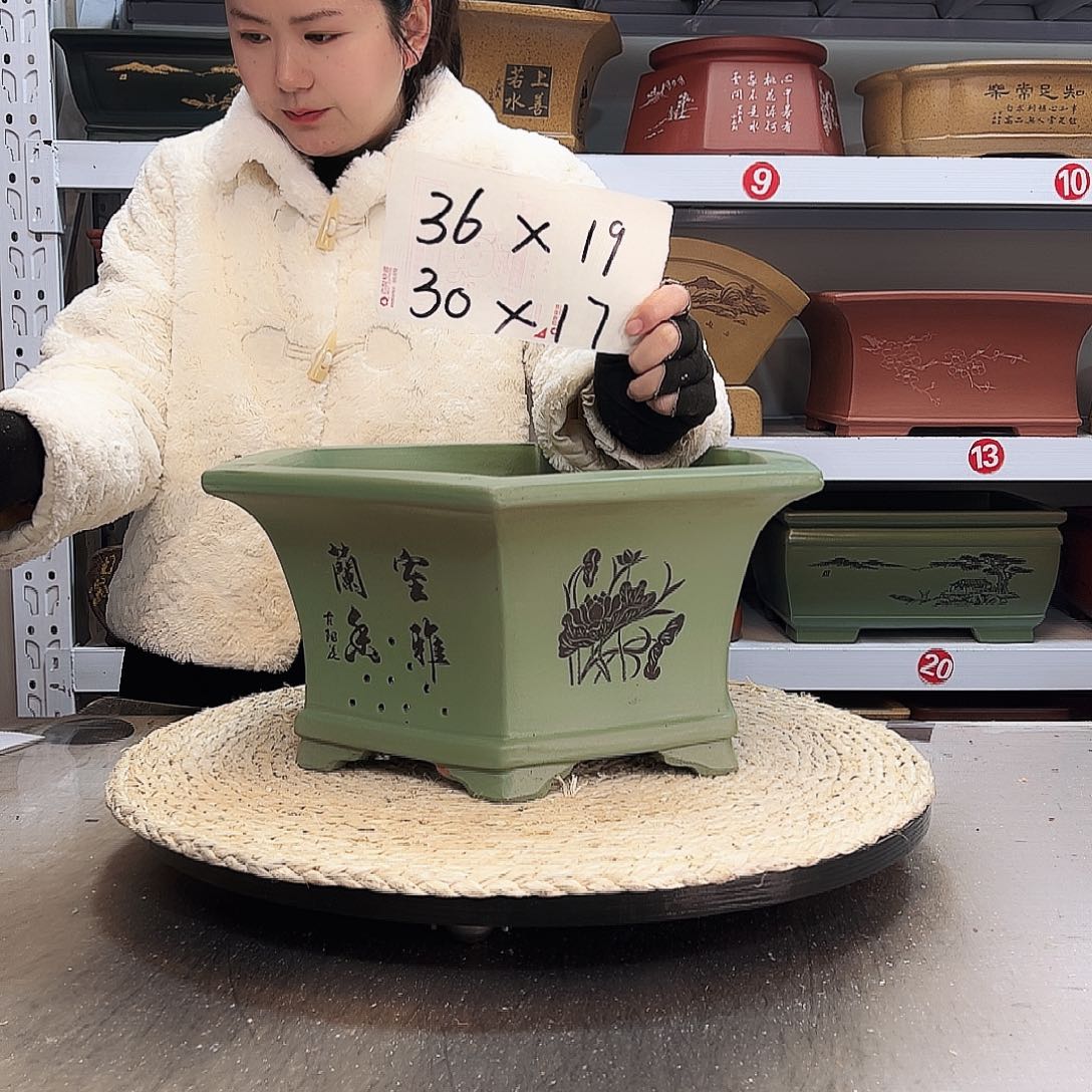 紫砂花盆花盆花盆