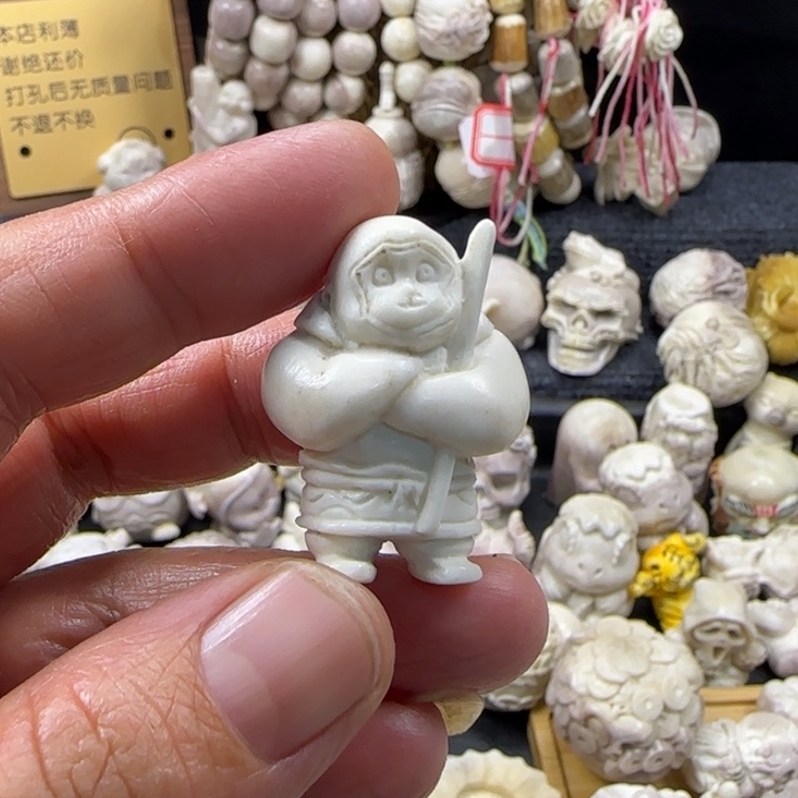 亖***糖非金属配饰鹿角雕刻补差价