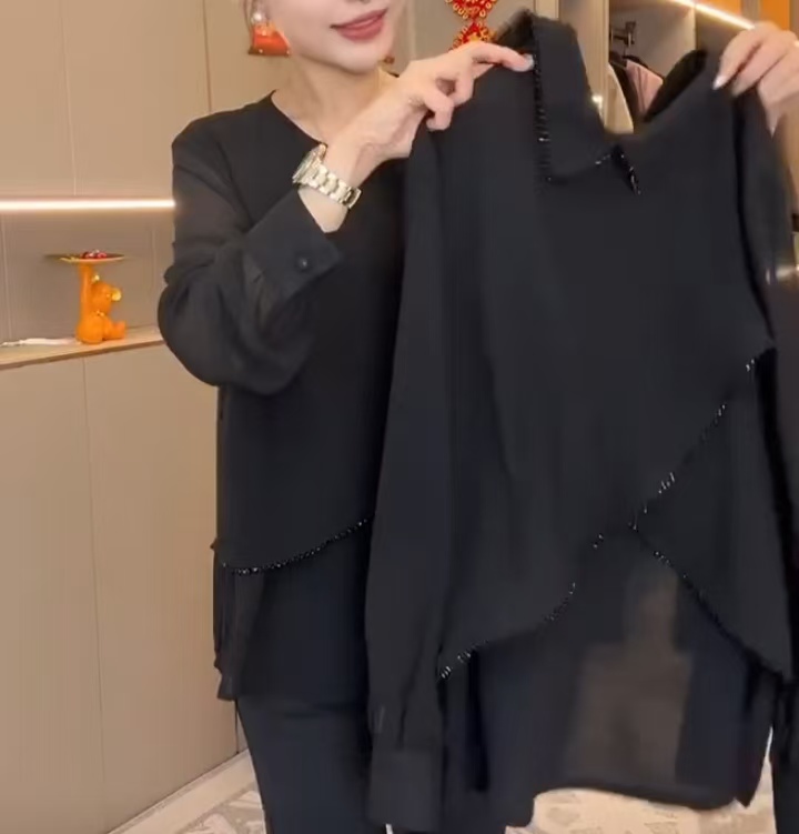 新款气质时尚洋气韩版上衣2220