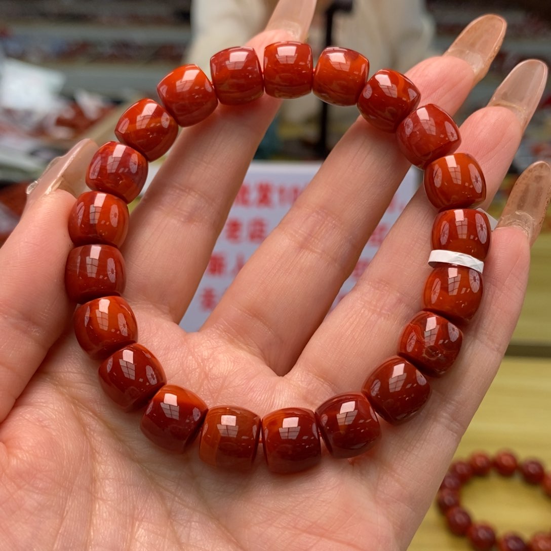 南红玛瑙手串11未镶嵌