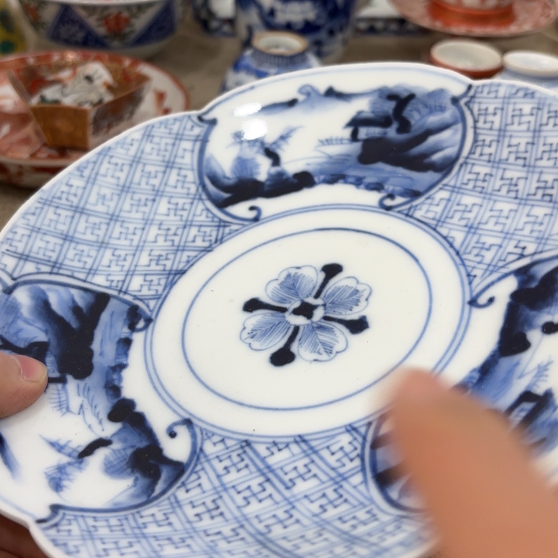 瓷片非常好看漂亮的物品 