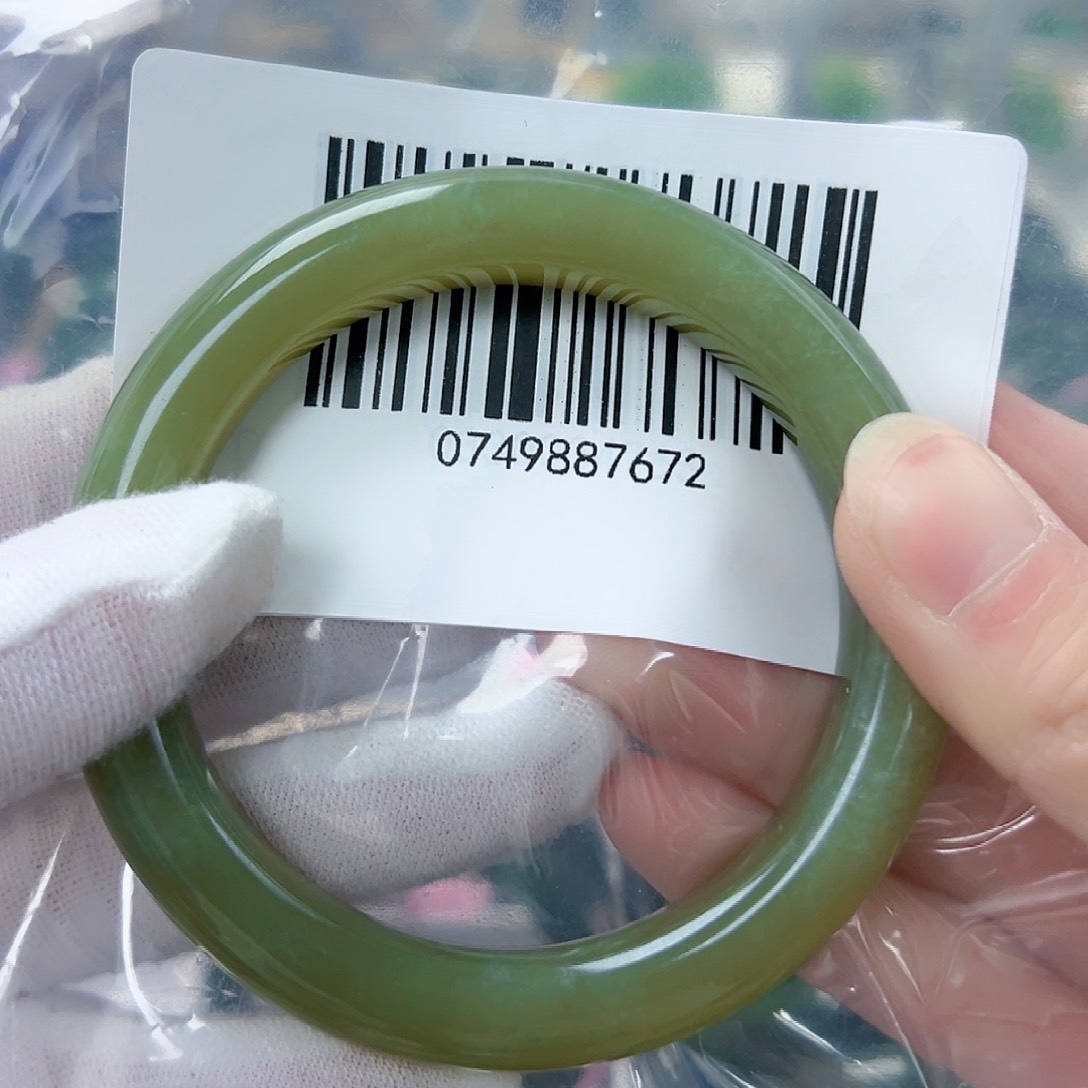 和田玉（糖玉）手镯未镶嵌58