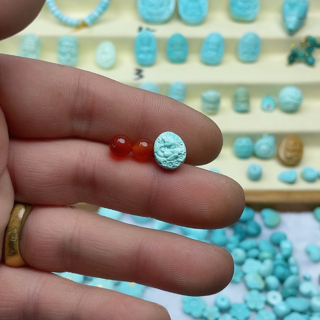 南红玛瑙颈饰未镶嵌151