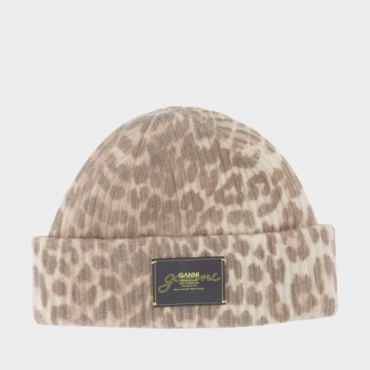 GANNI 25FW 设计师品牌 针织帽 WHATsUP