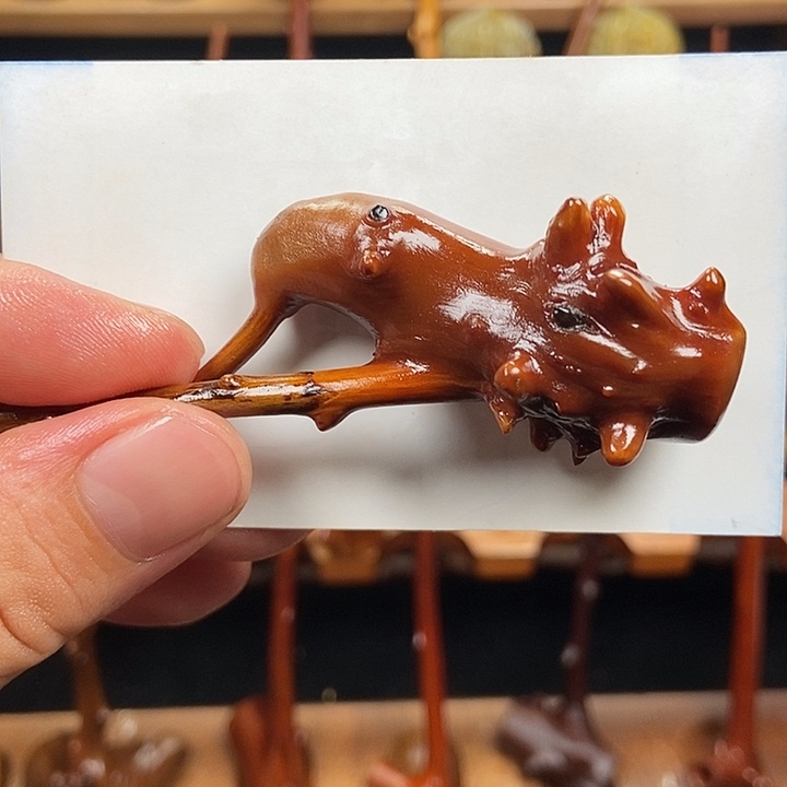 2***3木檬子木手工烟斗