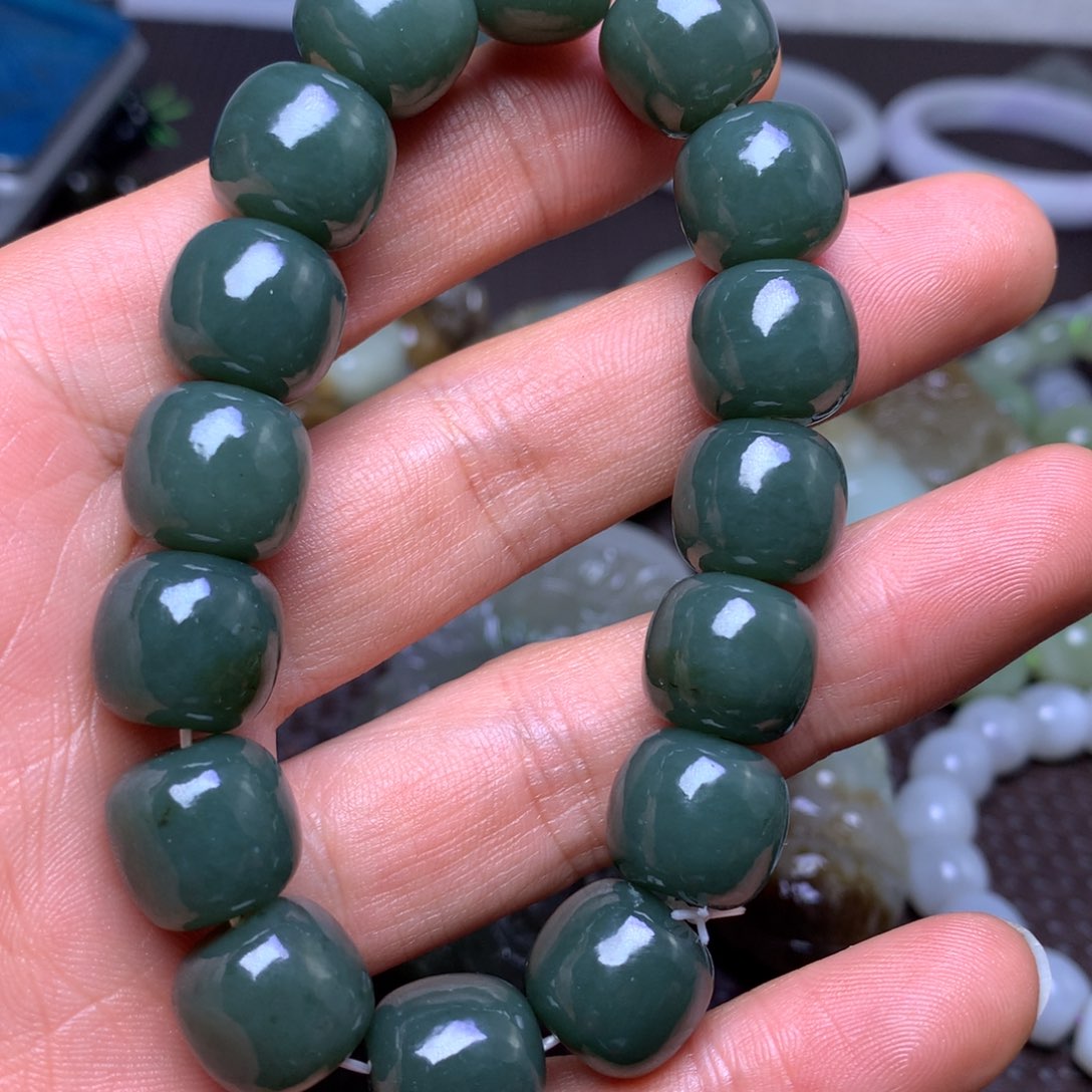 未镶嵌手串和田玉14