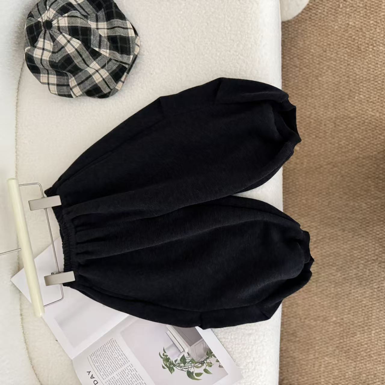 2025冬季新款韩版休闲宽松韩系儿童31047弯刀裤