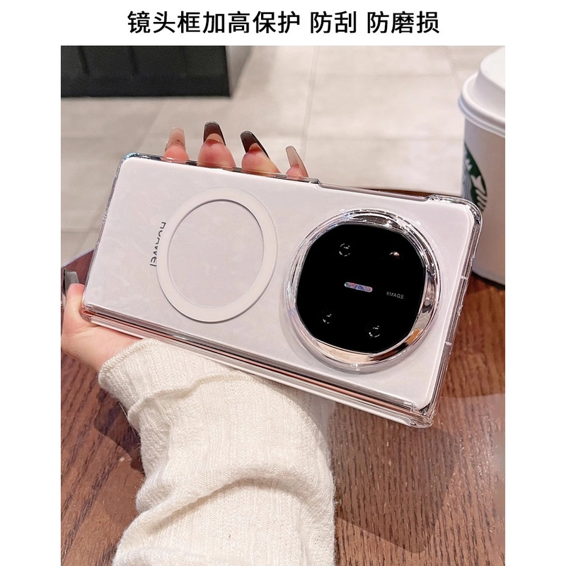适用华为matex6手机壳新款中轴X6典藏版磁吸x5折叠屏超薄防摔x3硬