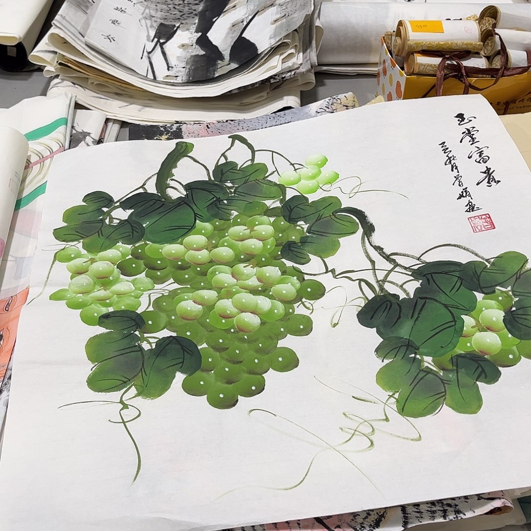 国画H精品国画作品