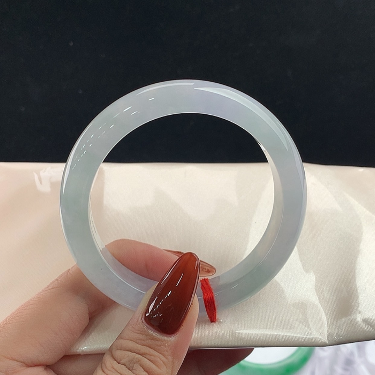 【闪购商品】未镶嵌手镯翡翠正57