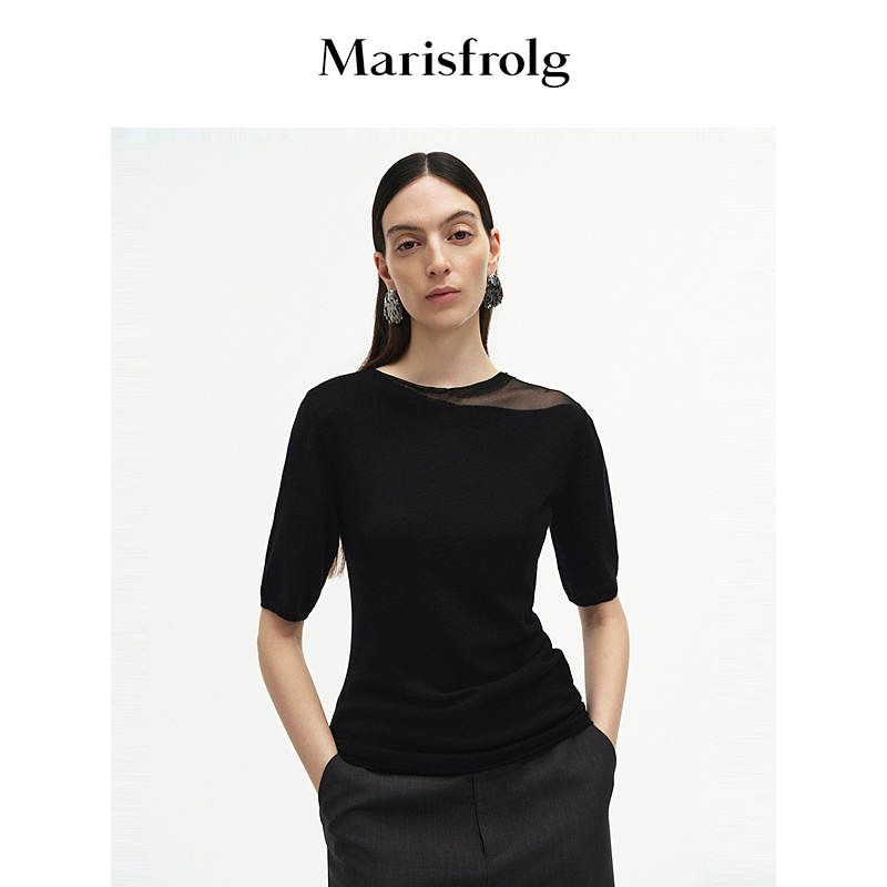 Marisfrolg玛丝菲尔针织衫A1FZ3832M