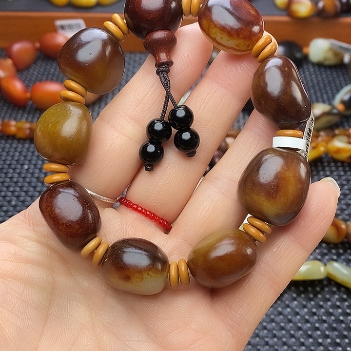 随***记和田玉未镶嵌手链