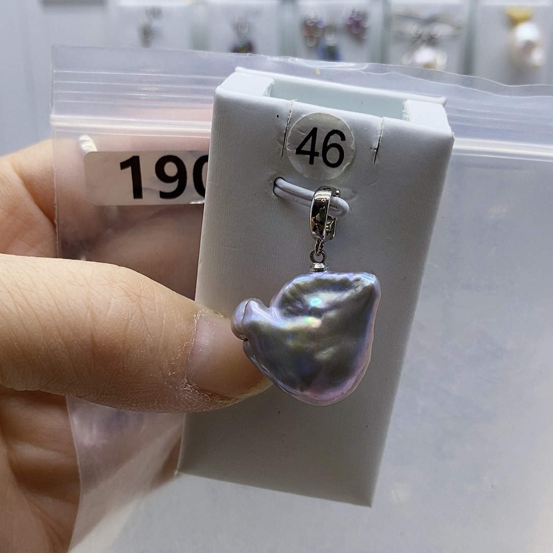 颈饰合金淡水珍珠