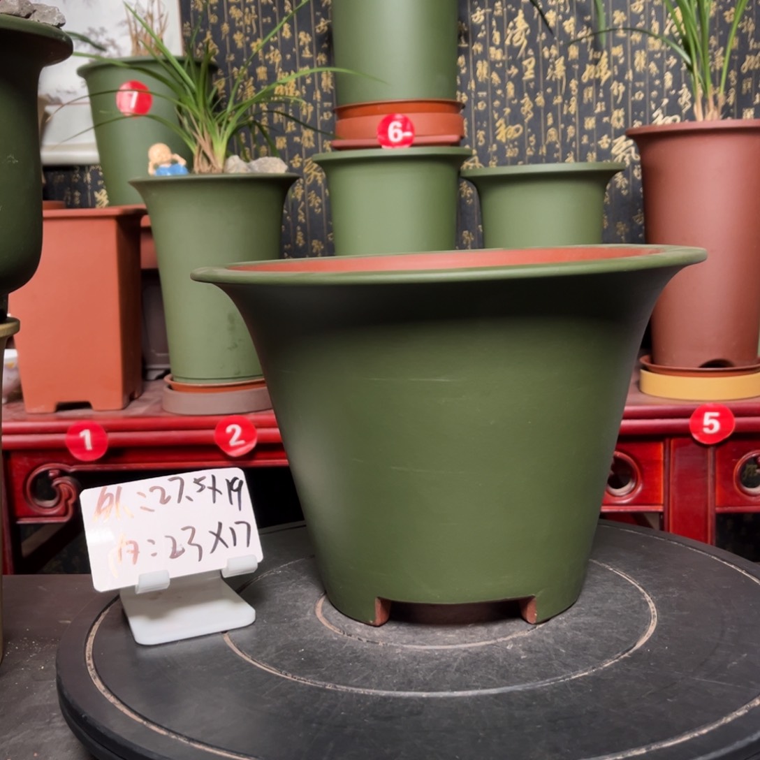 紫砂花盆紫砂花盆