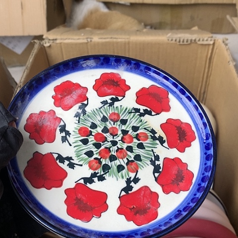 盘陶瓷制品满25拼单发货默认微瑕