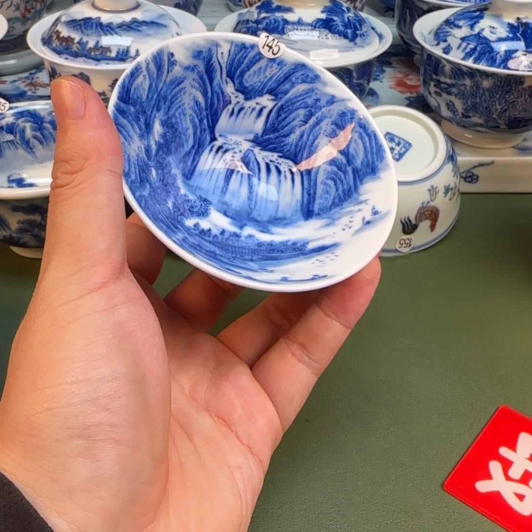 彦祖纯手工手工手绘茶具145