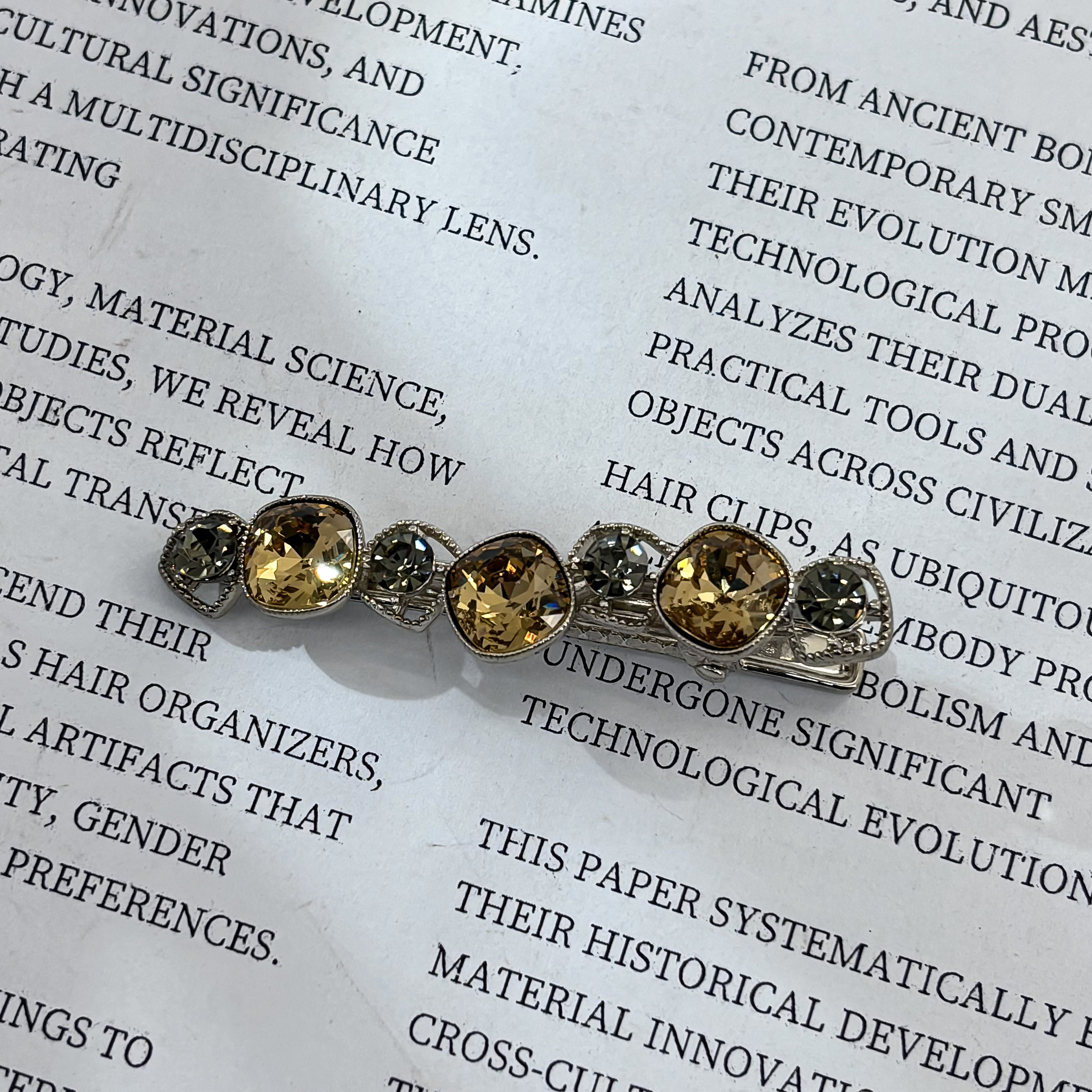 【HP·轻奢】韩式气质压夹-2012