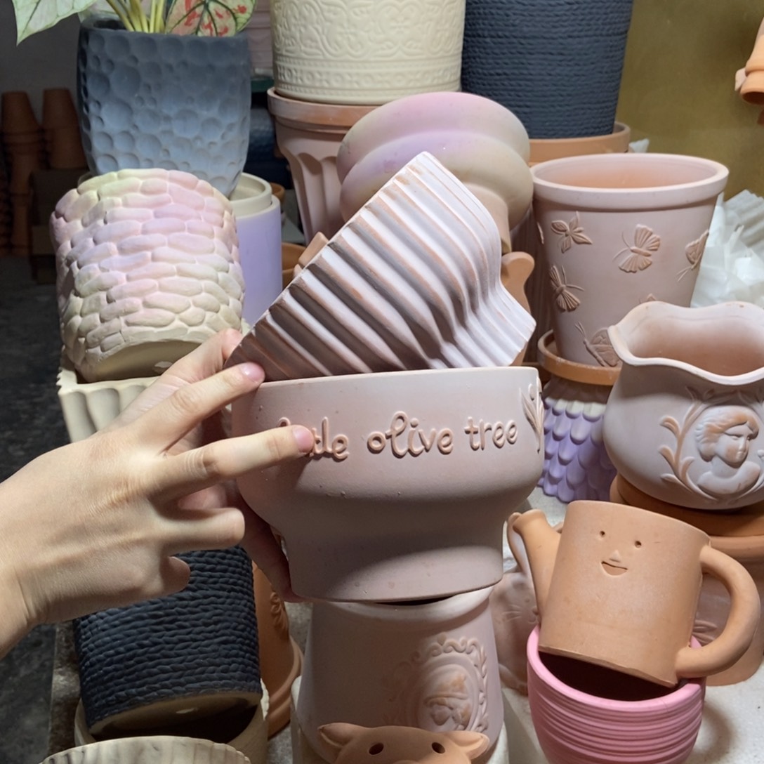 16×10雾化矮盆英文+条纹 2个